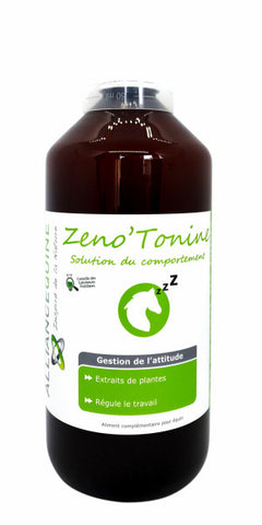 Alliance Equine - Zeno'Tonine 1L - Gestion du Stress -